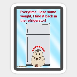 Getting weight Sticker